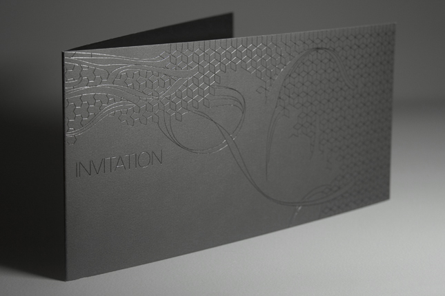 01 boss black / standard invitation